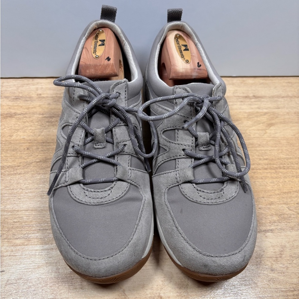 Dansko Hatty Grey Suede Sport Casual Sneakers - Size 39 (US 8.5-9)